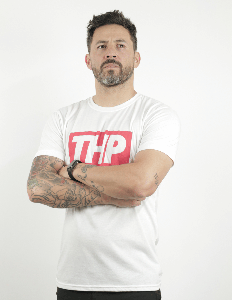 T-Shirt Basic THP Red Box The Happiness Project