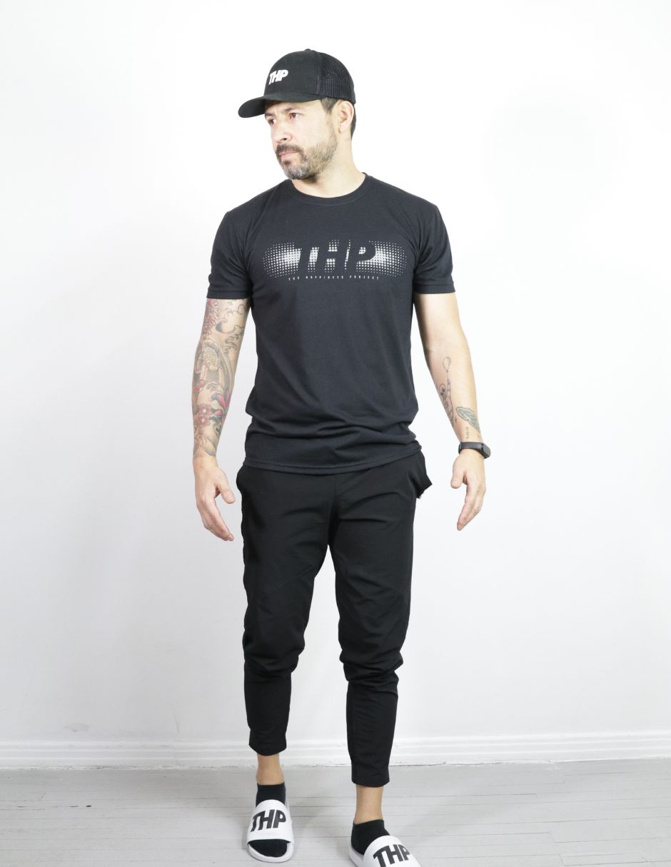 T-Shirt Basic Gradient Signature THP The Happiness Project