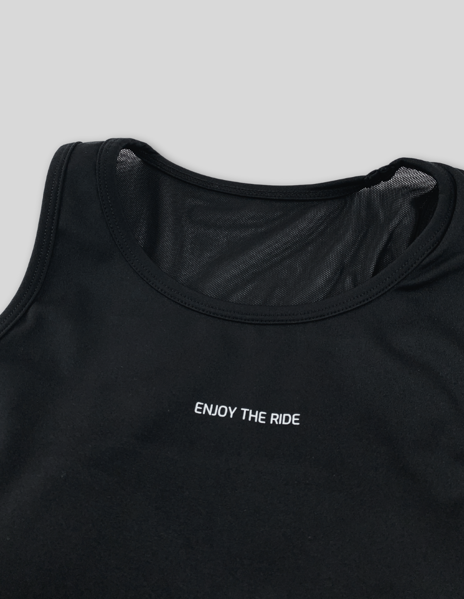 Anytime Mesh Tank Top The Happiness Project