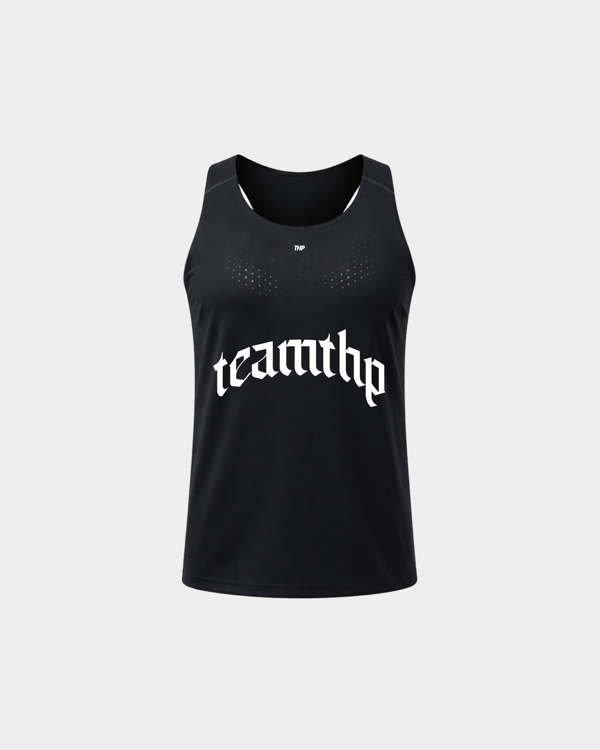 T-Shirt CoolSkin Tank – Performance Edition THP Negro The Happiness Project