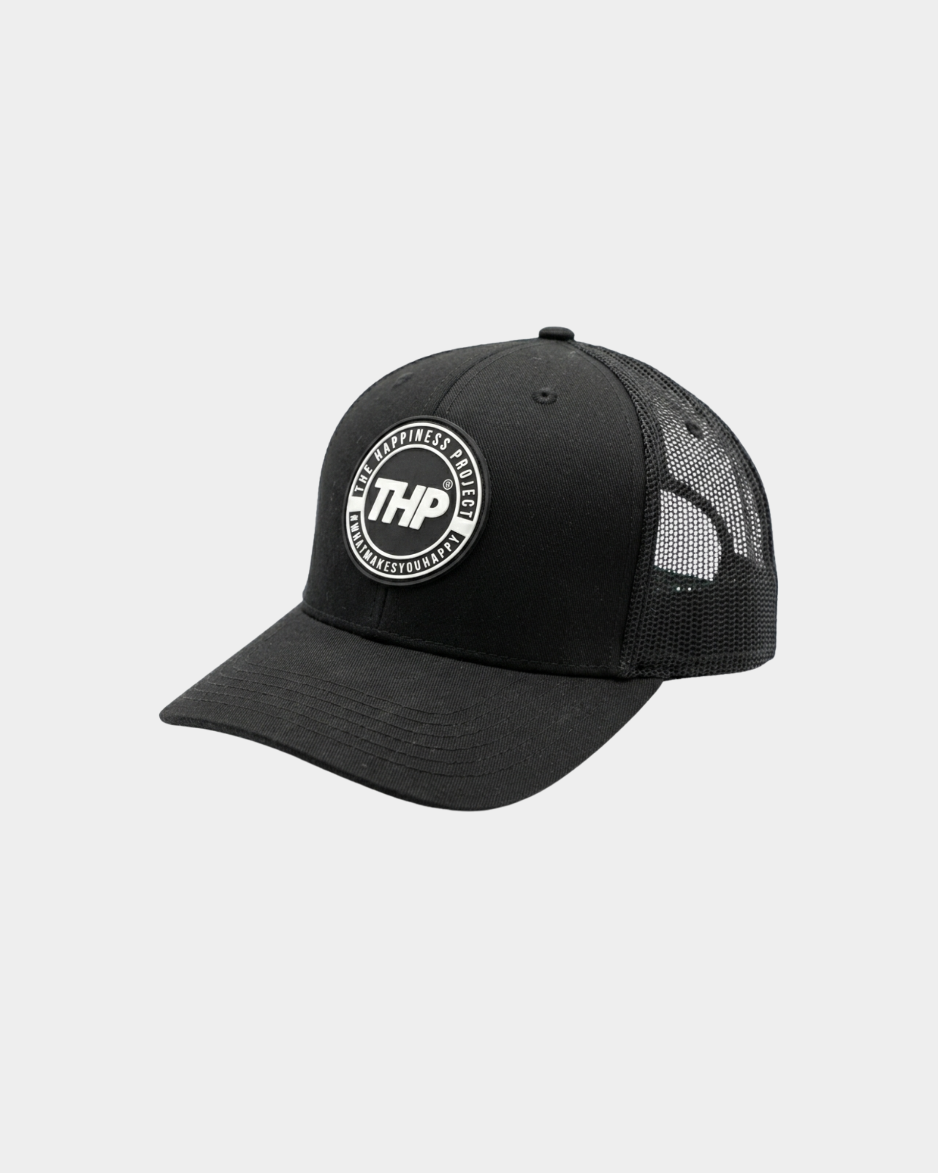 Trucker Cap THP Classic Edition Negro The Happiness Project