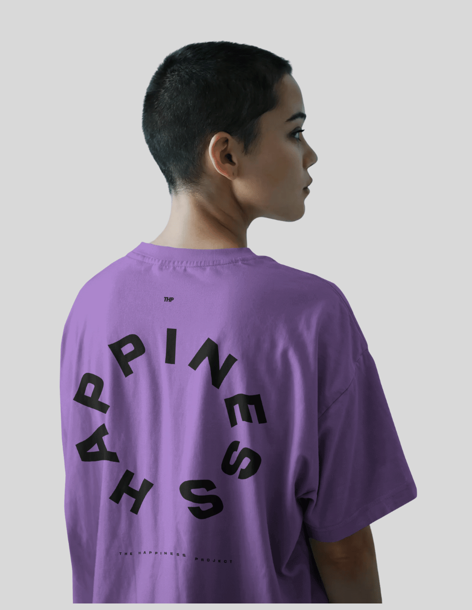 T-Shirt THP Happy Loop Oversized Stretchy The Happiness Project