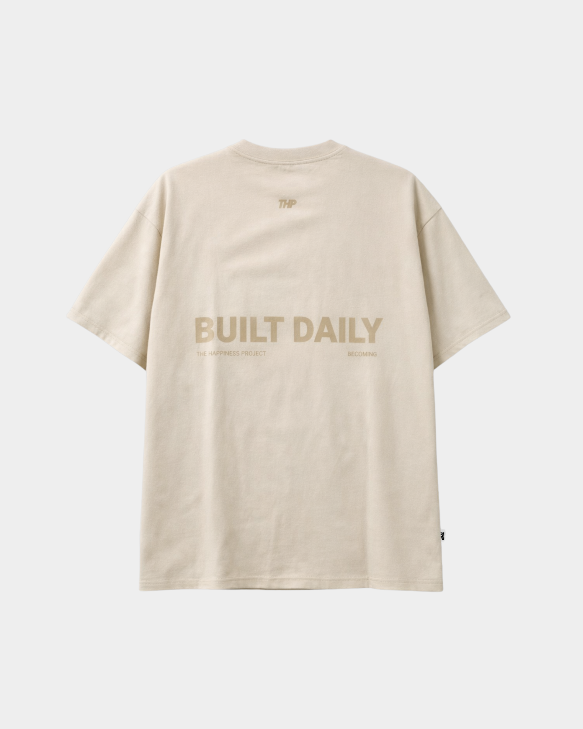 T-Shirt Oversized THP Built Daily The Happiness Project