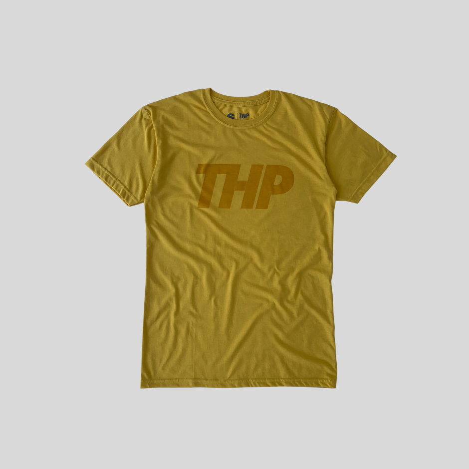 T-Shirt Basic THP Bold Mostaza The Happiness Project