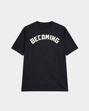 T-Shirt Oversize Masking Tape THP Negro The Happiness Project