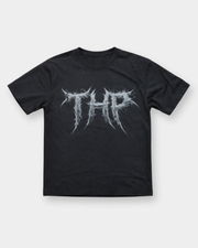 T-Shirt Basic Gótica THP Regular Negro The Happiness Project