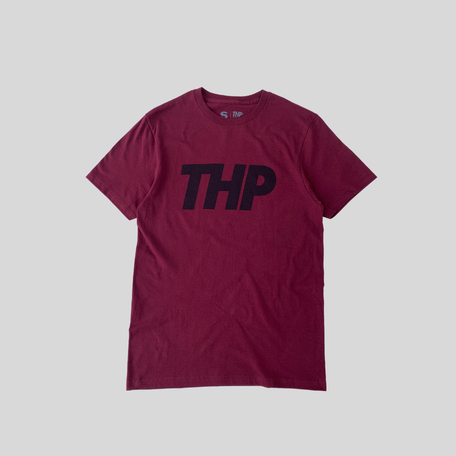 T-Shirt Basic THP Bold Vino The Happiness Project