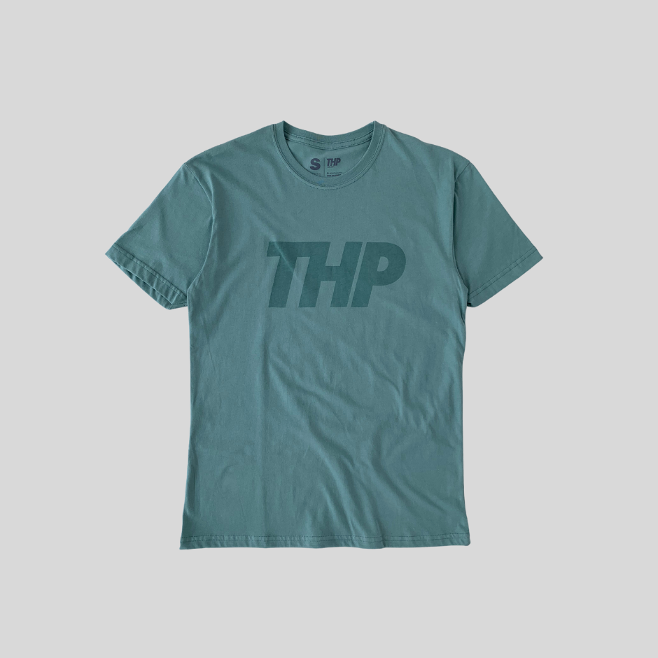 T-Shirt Basic THP Bold Turquesa The Happiness Project
