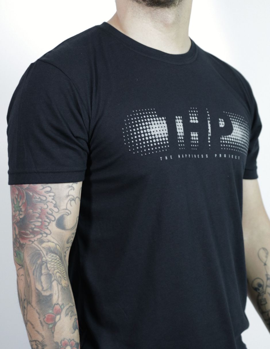 T-Shirt Basic Gradient Signature THP The Happiness Project