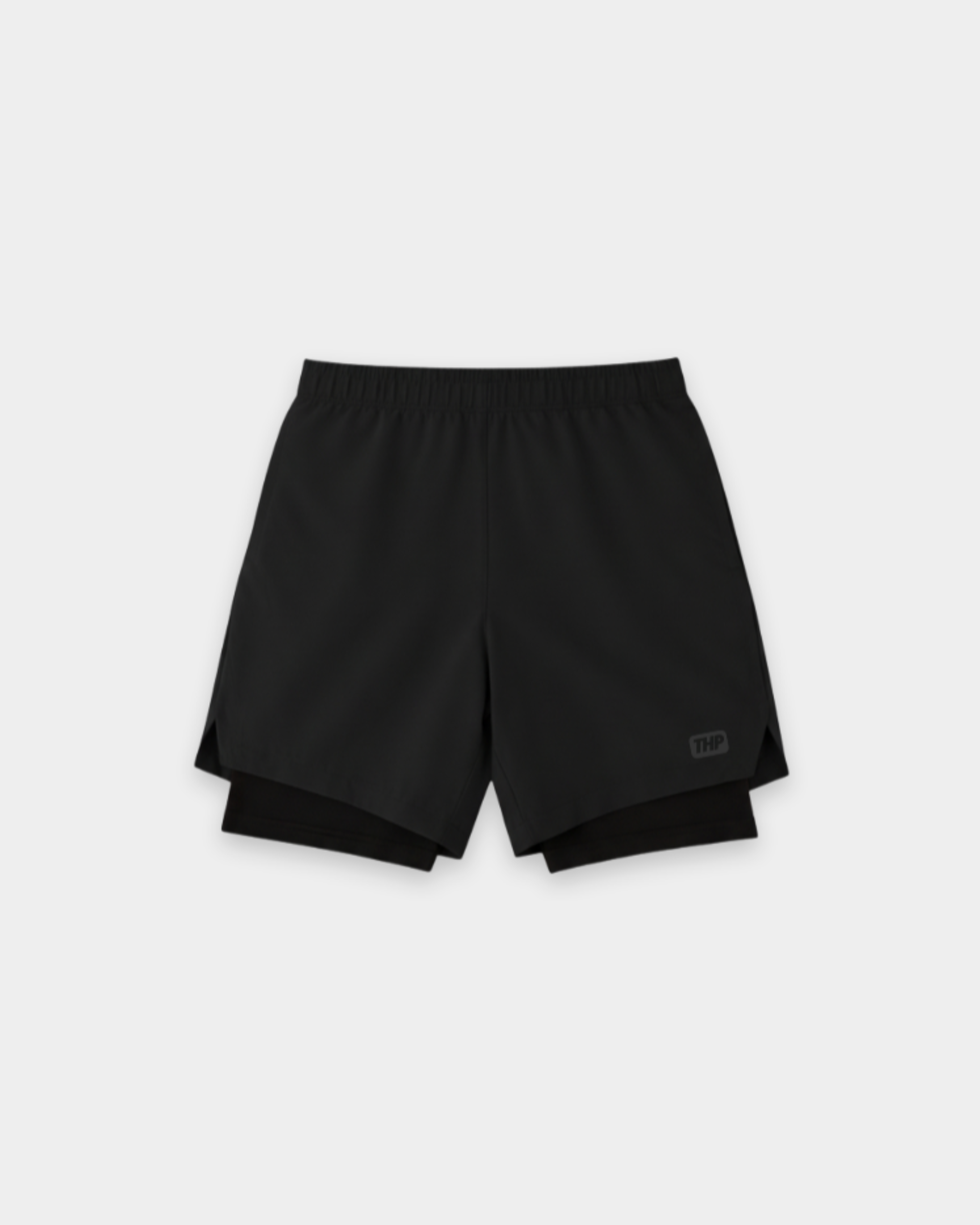Power Daily Short con Lycra Negro con lycra Negra The Happiness Project