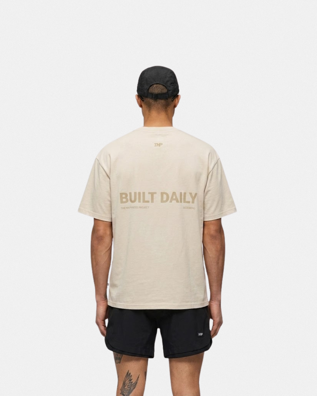 T-Shirt Oversized THP Built Daily The Happiness Project