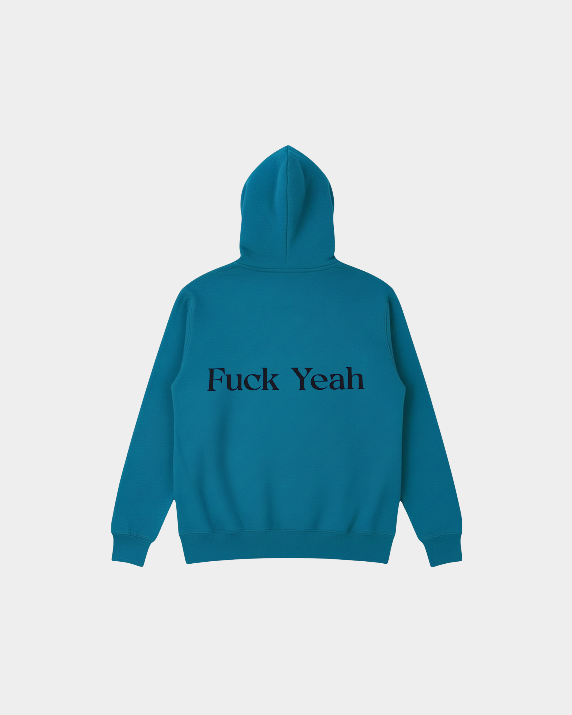 Hoodie THP Core – Fuck Yeah Edition Azul Indigo The Happiness Project