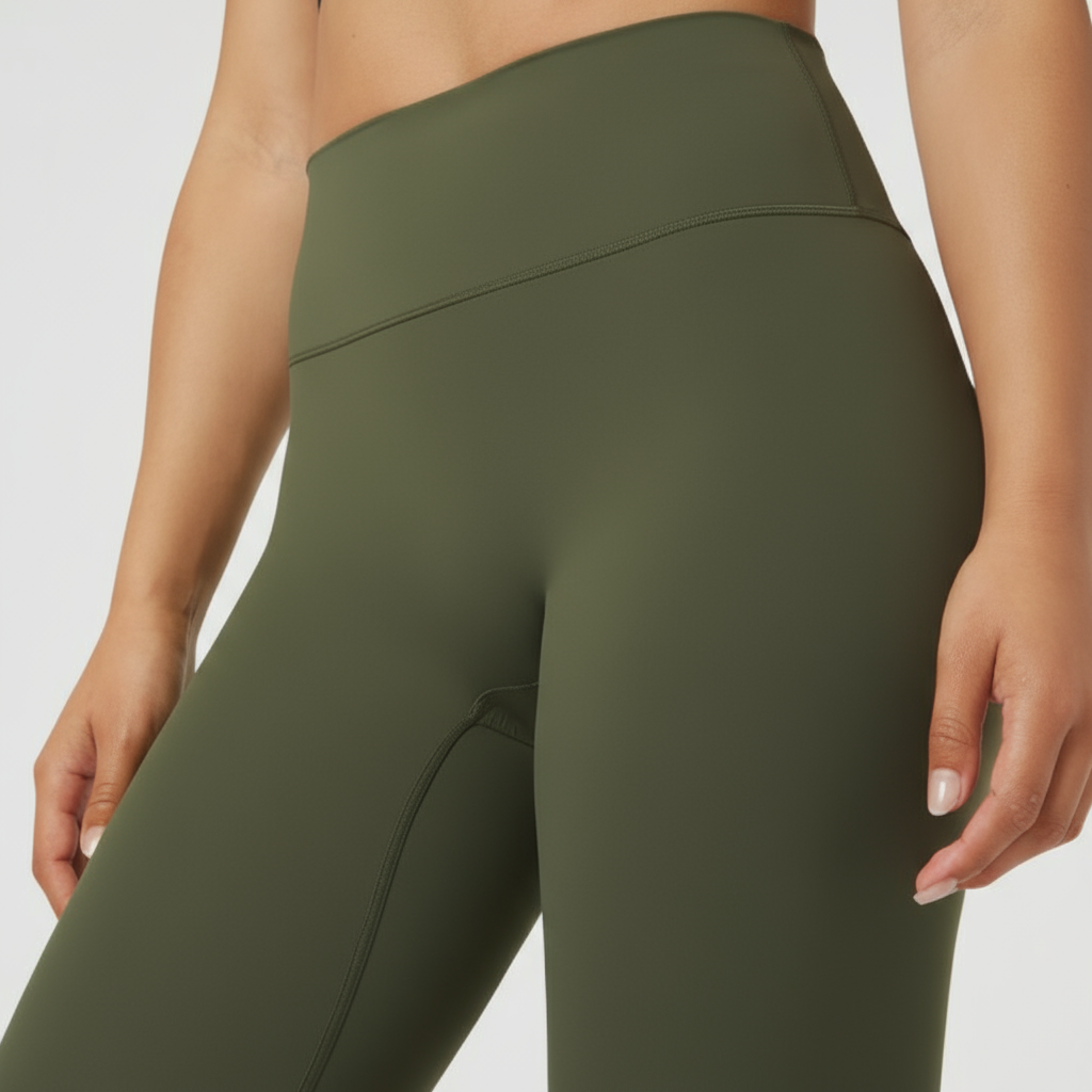 WOW Seamless Leggings THP Verde Militar The Happiness Project