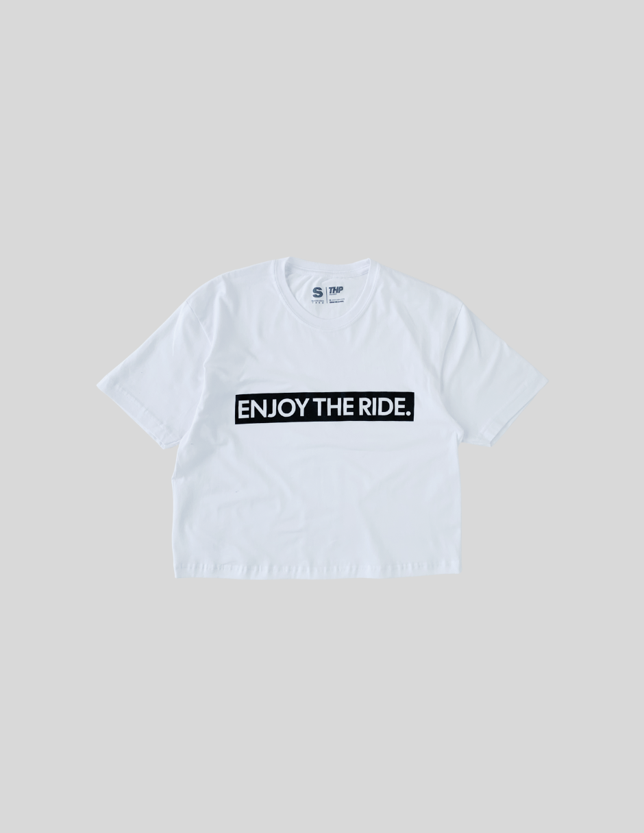 T-Shirt Basic Enjoy the Ride The Happiness Project