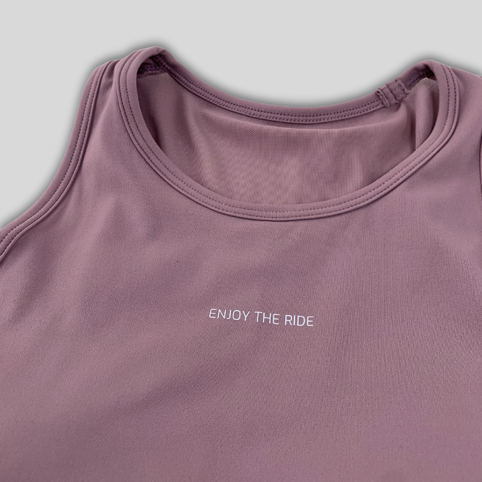 Anytime Mesh Tank Top The Happiness Project