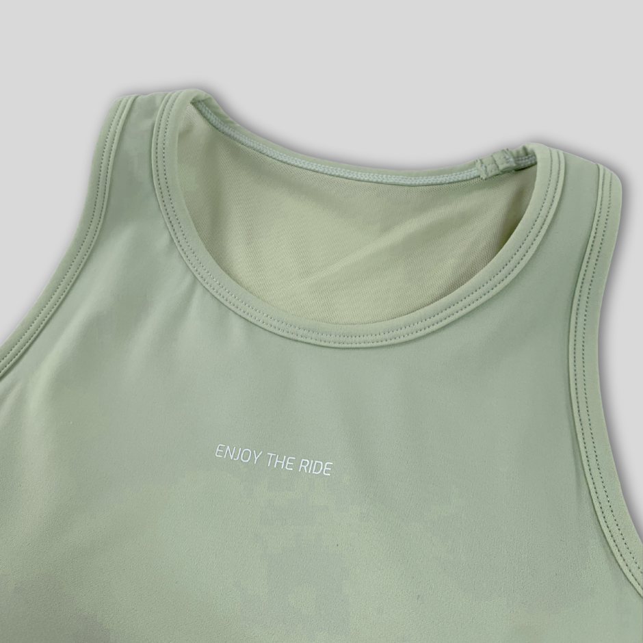 Anytime Mesh Tank Top The Happiness Project