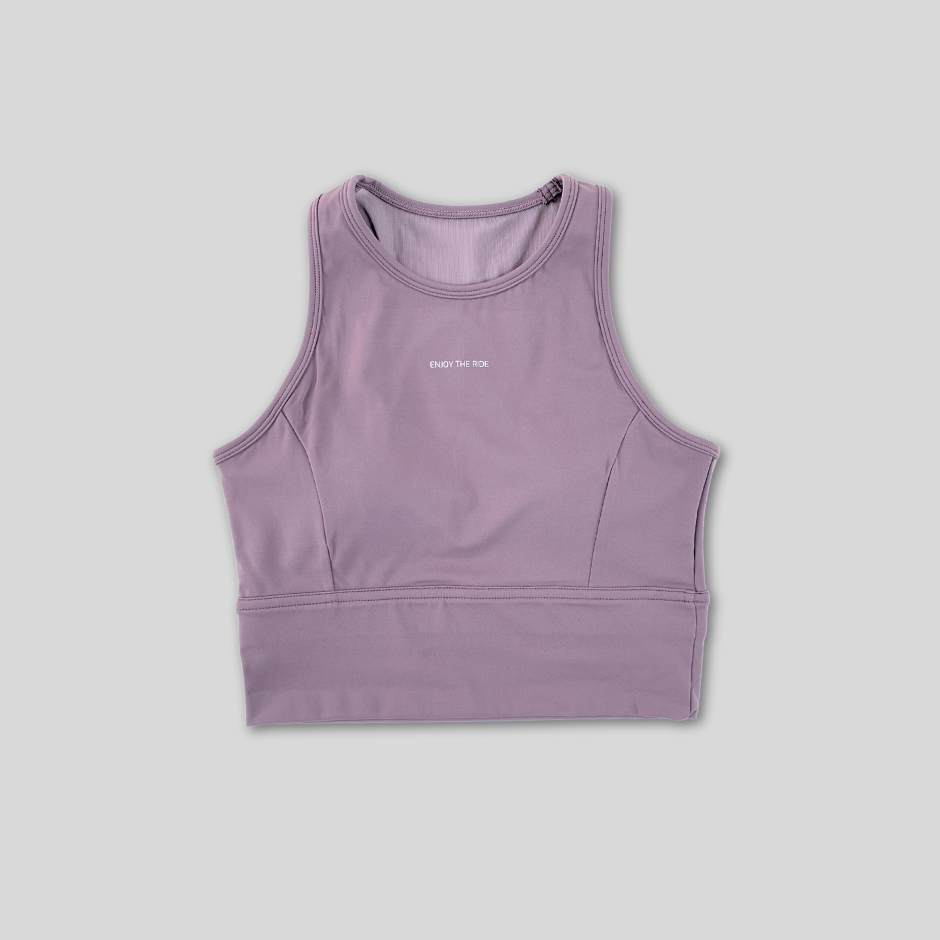 Anytime Mesh Tank Top Lila The Happiness Project