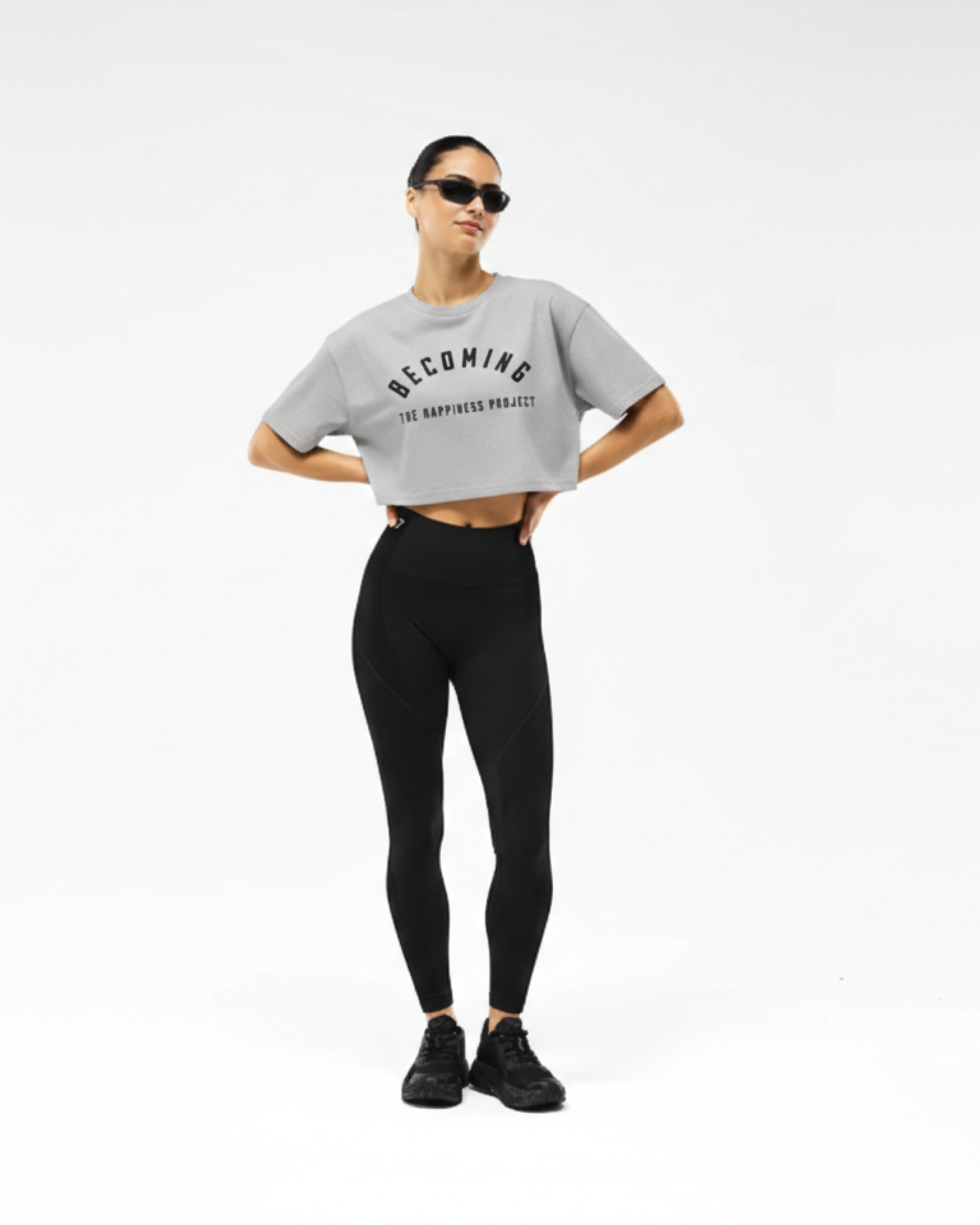 Tank Crop & Crop Becoming Tee The Happiness Project