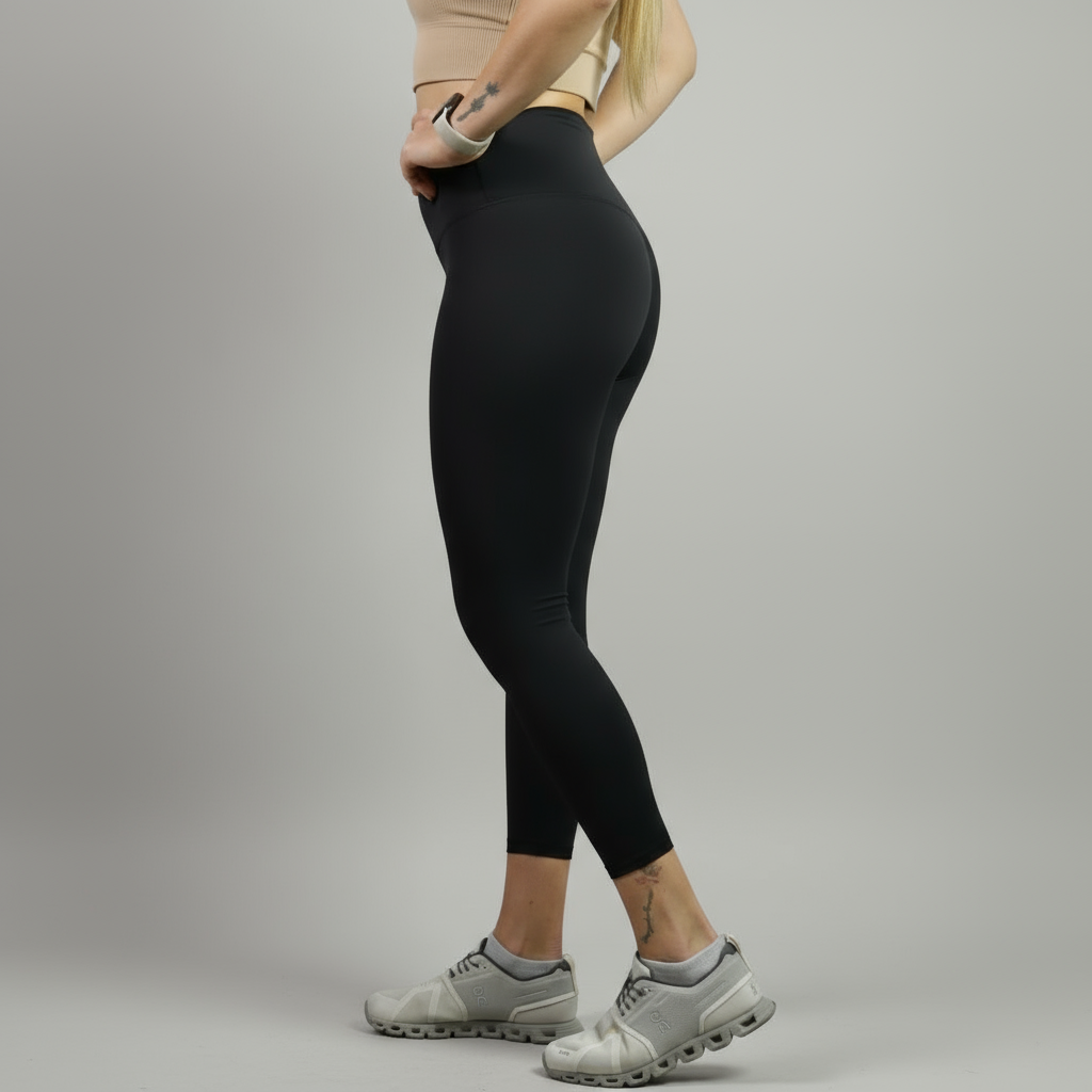 WOW Seamless Leggings THP Negro The Happiness Project