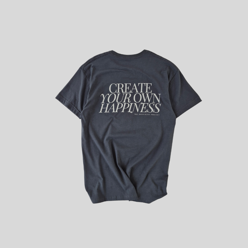 T-Shirt THP Create Your Own Happiness The Happiness Project
