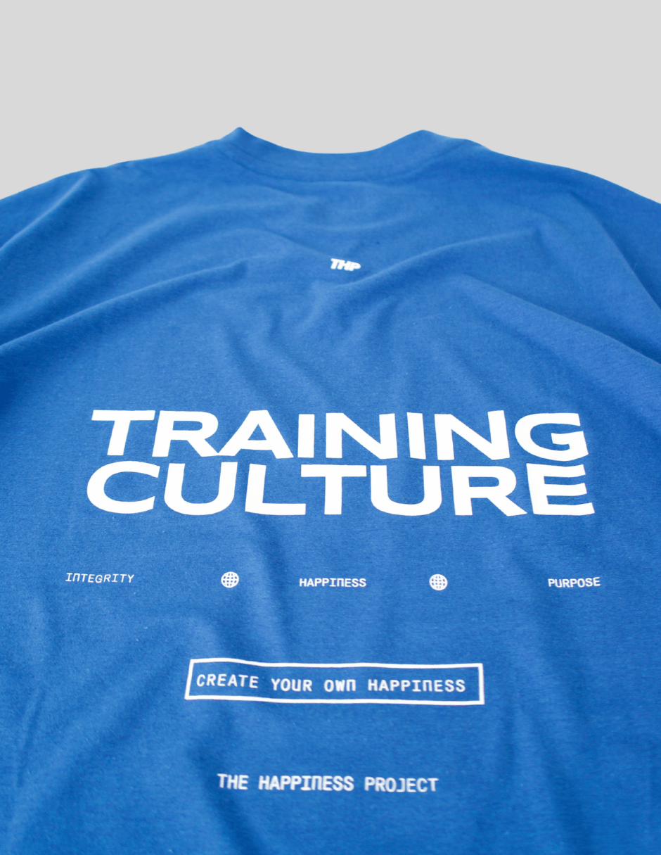 T-Shirt Oversized Stretchy THP Training Culture The Happiness Project