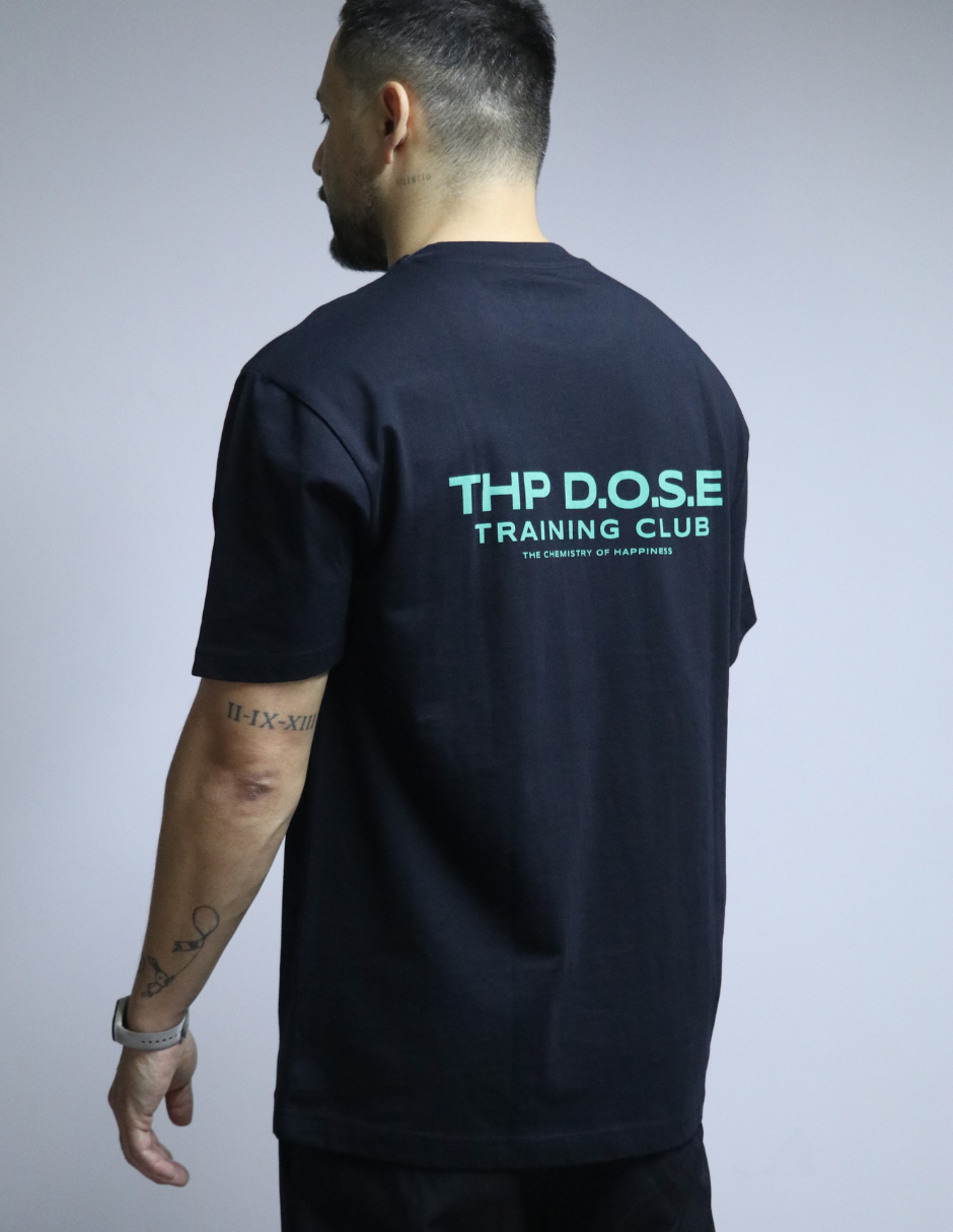 T-Shirt Oversized THP DOSE Training Club The Happiness Project