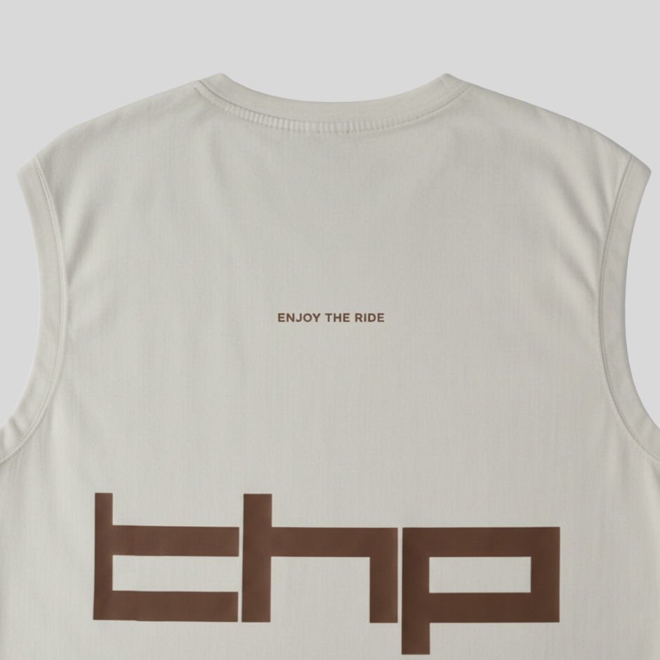 T-Shirt Cold Flow Tank Oversized THP The Happiness Project