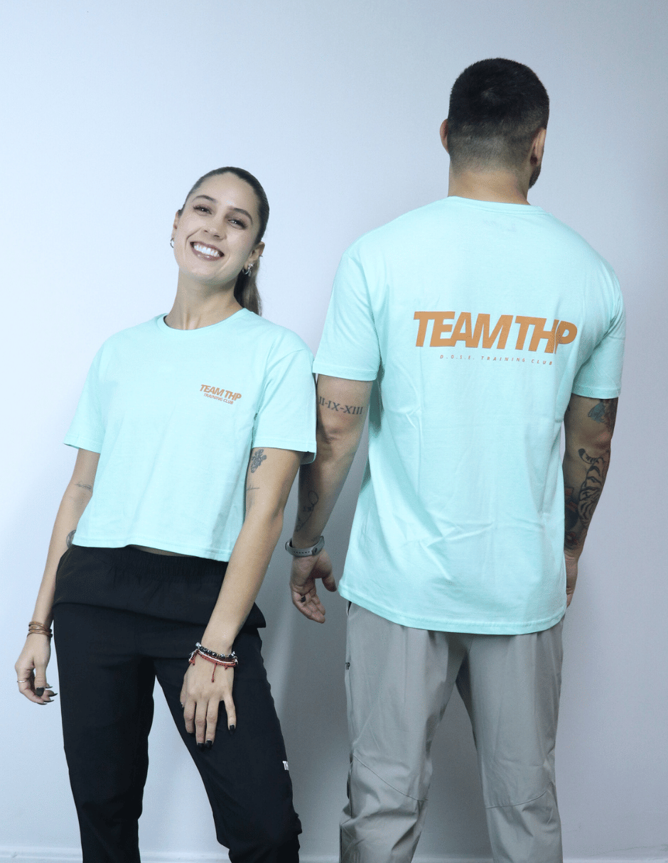 T-shirt Natural Cotton Basic Team THP The Happiness Project