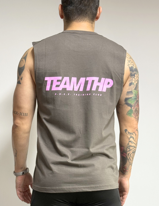 T-Shirt Natural Cotton Basic Tank Team THP