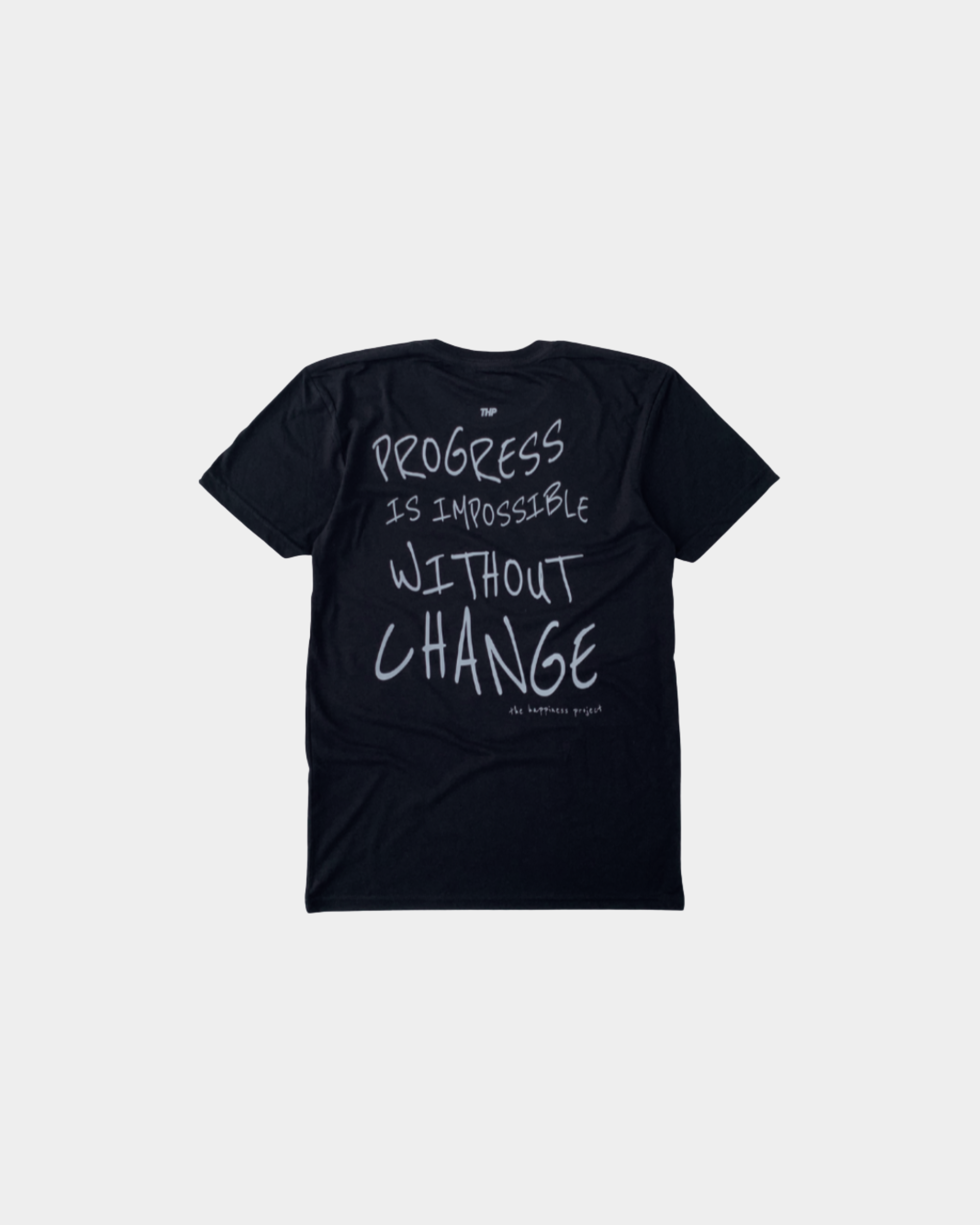 T-Shirt Training Culture – Progress Edition Negro The Happiness Project