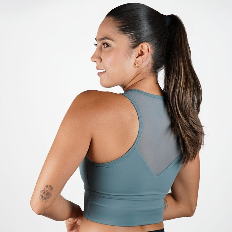 Anytime Mesh Tank Top The Happiness Project