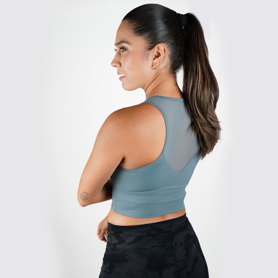 Anytime Mesh Tank Top The Happiness Project