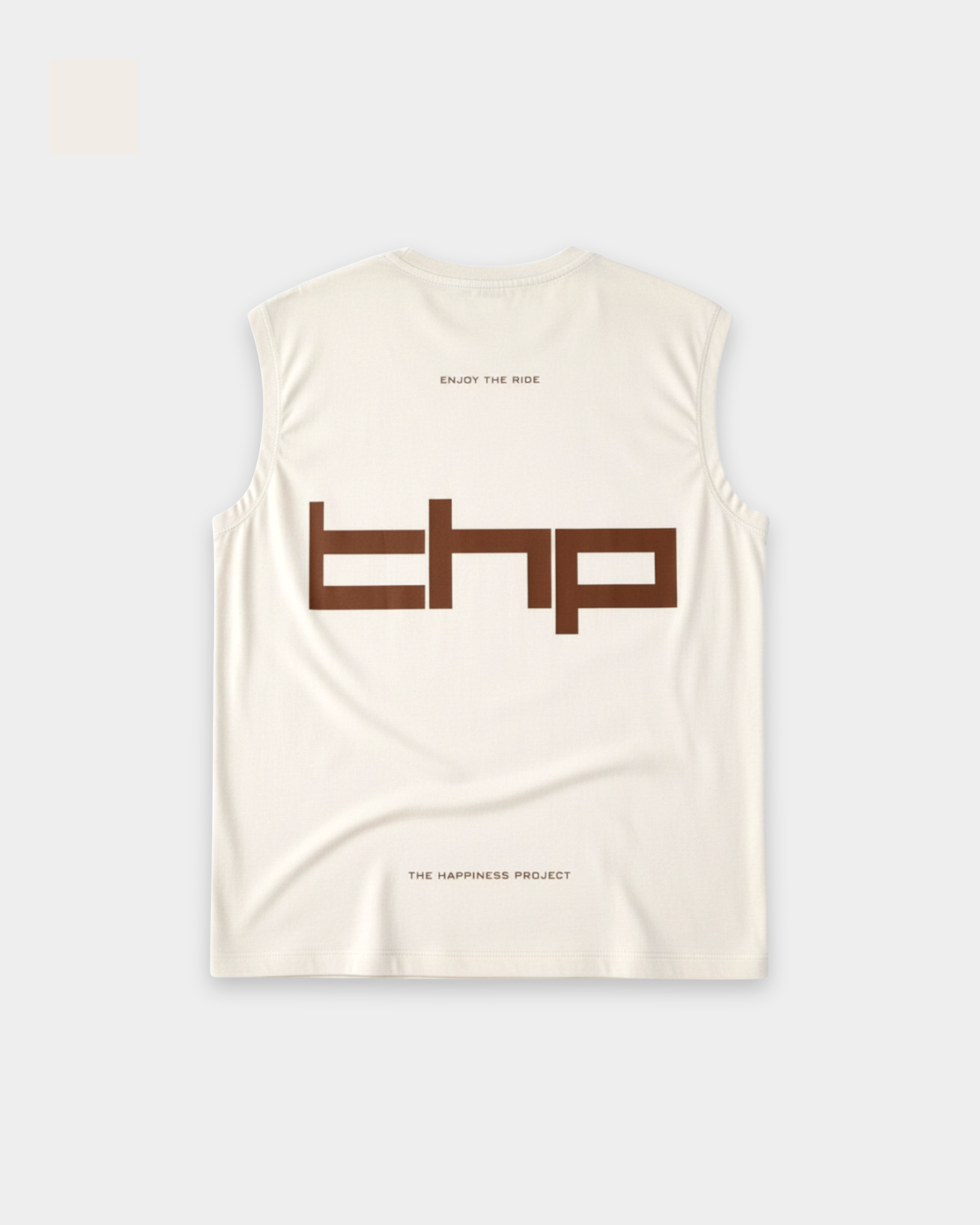 T-Shirt Cold Flow Tank Oversized THP Milk The Happiness Project
