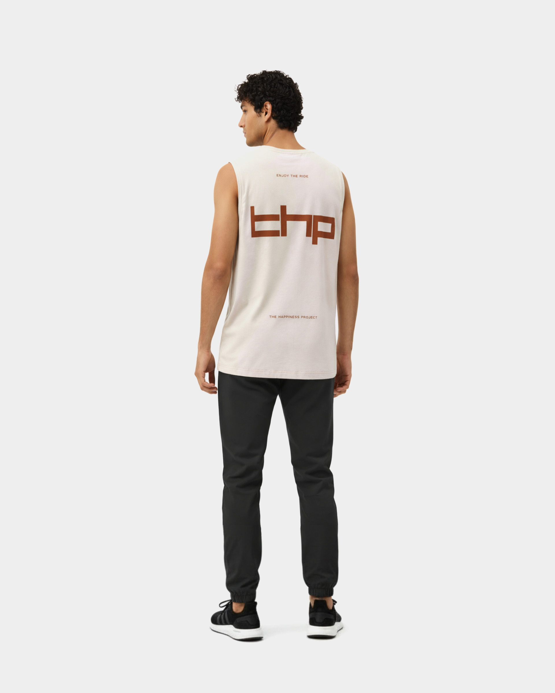 T-Shirt Cold Flow Tank Oversized THP The Happiness Project