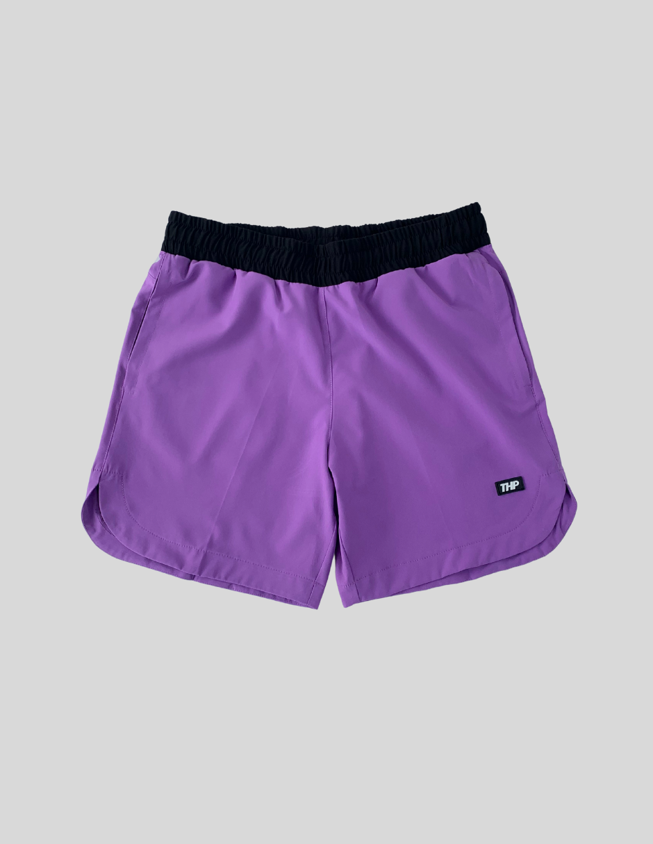 Short Active THP Man Morado The Happiness Project
