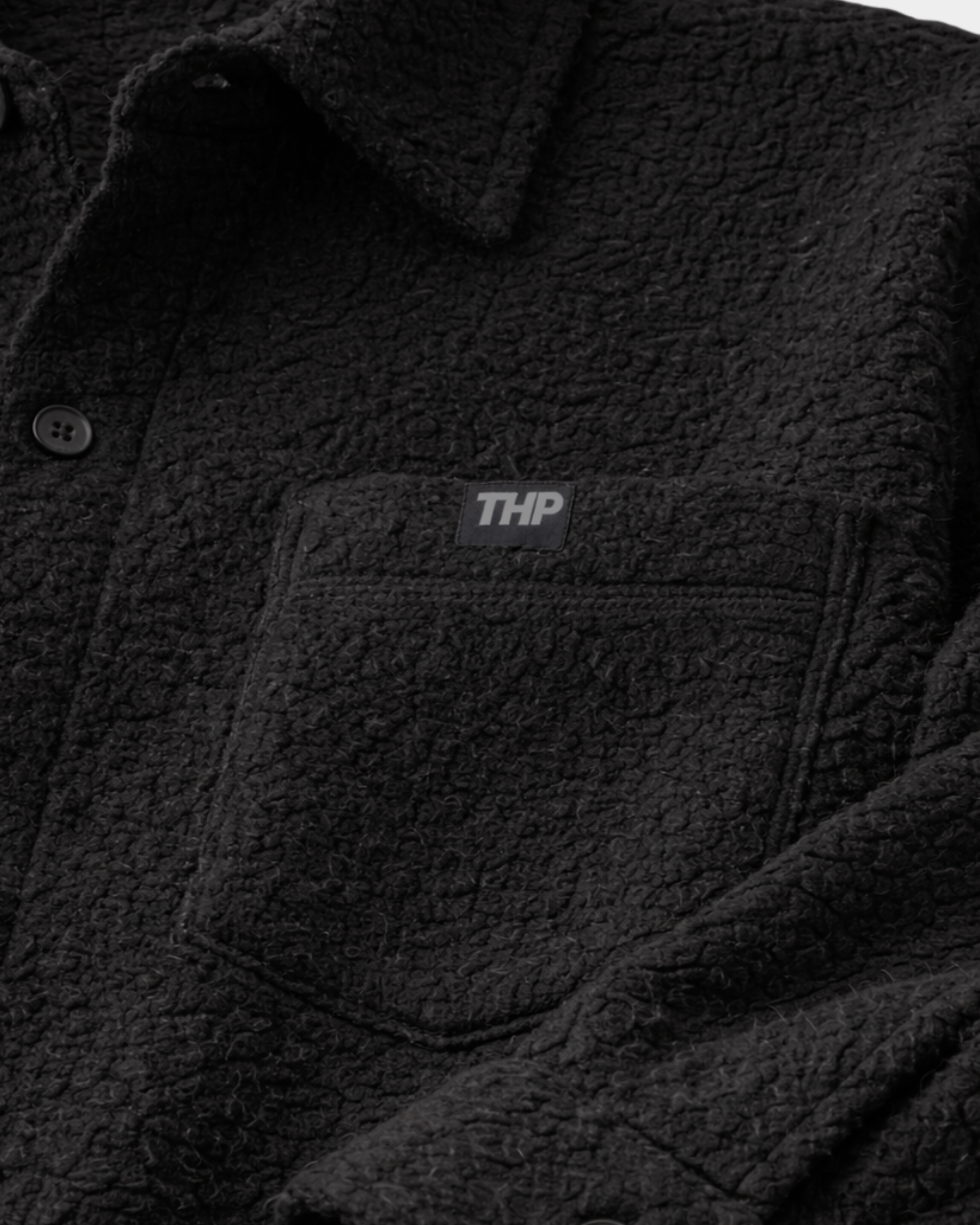 THP Sherpa Jacket Shirt The Happiness Project
