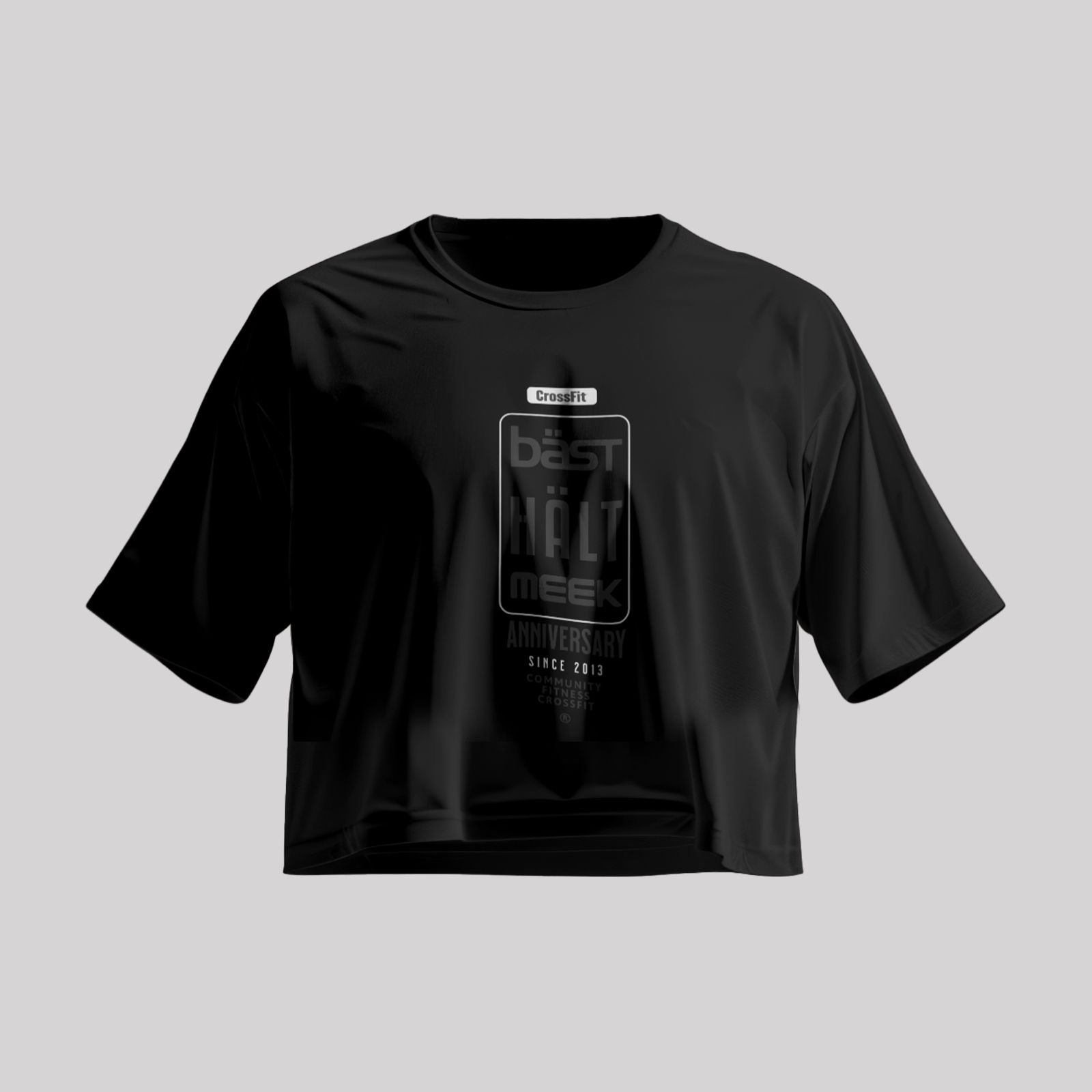 THP x Bäst· Hält· Meek-Edition 13th Anniversary(Preventa exclusiva hasta el 21 de diciembre) Basic T-Shirt Crop Loose Fit The Happiness Project