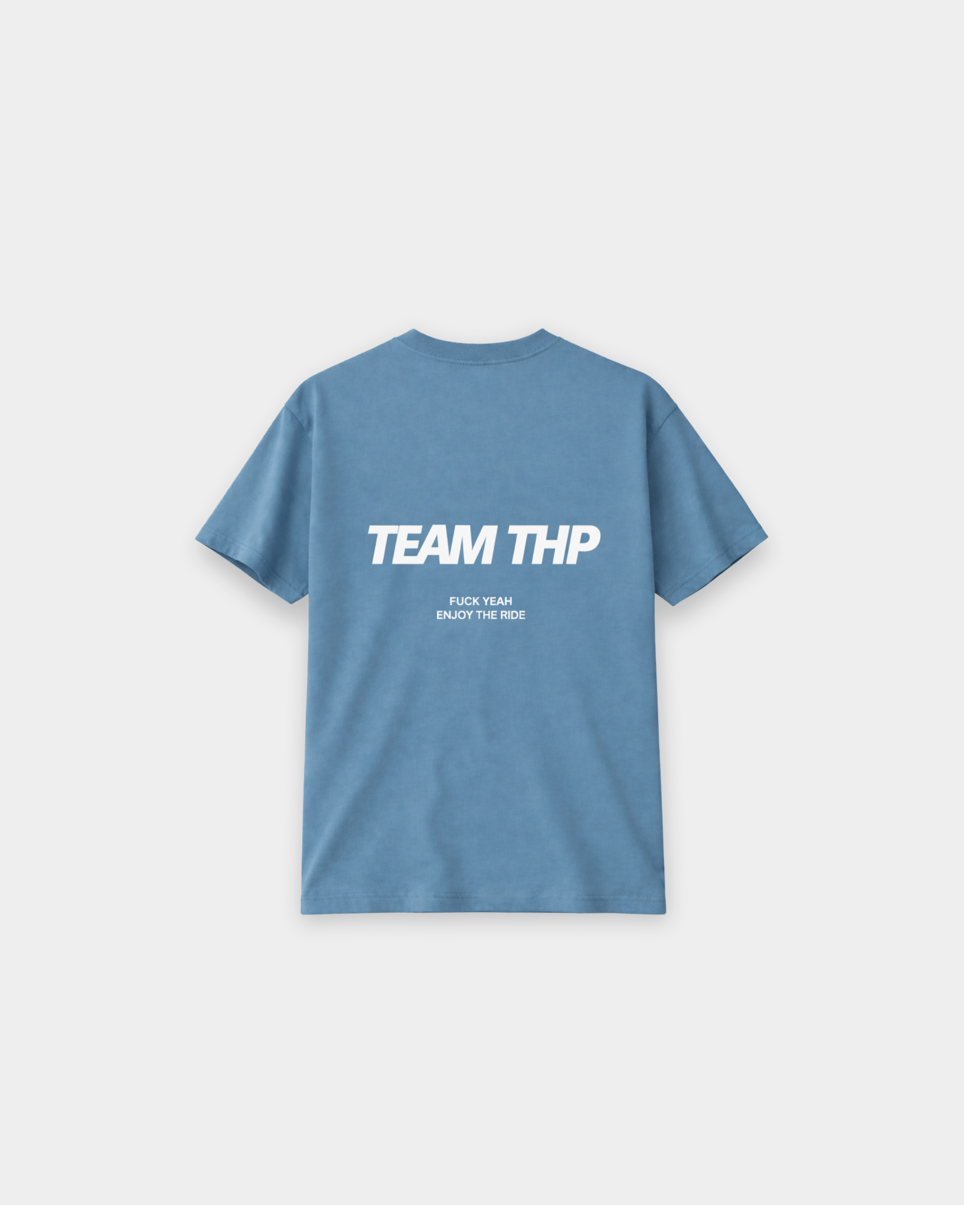 T-Shirt TEAM THP – Oversized Edition Azul The Happiness Project