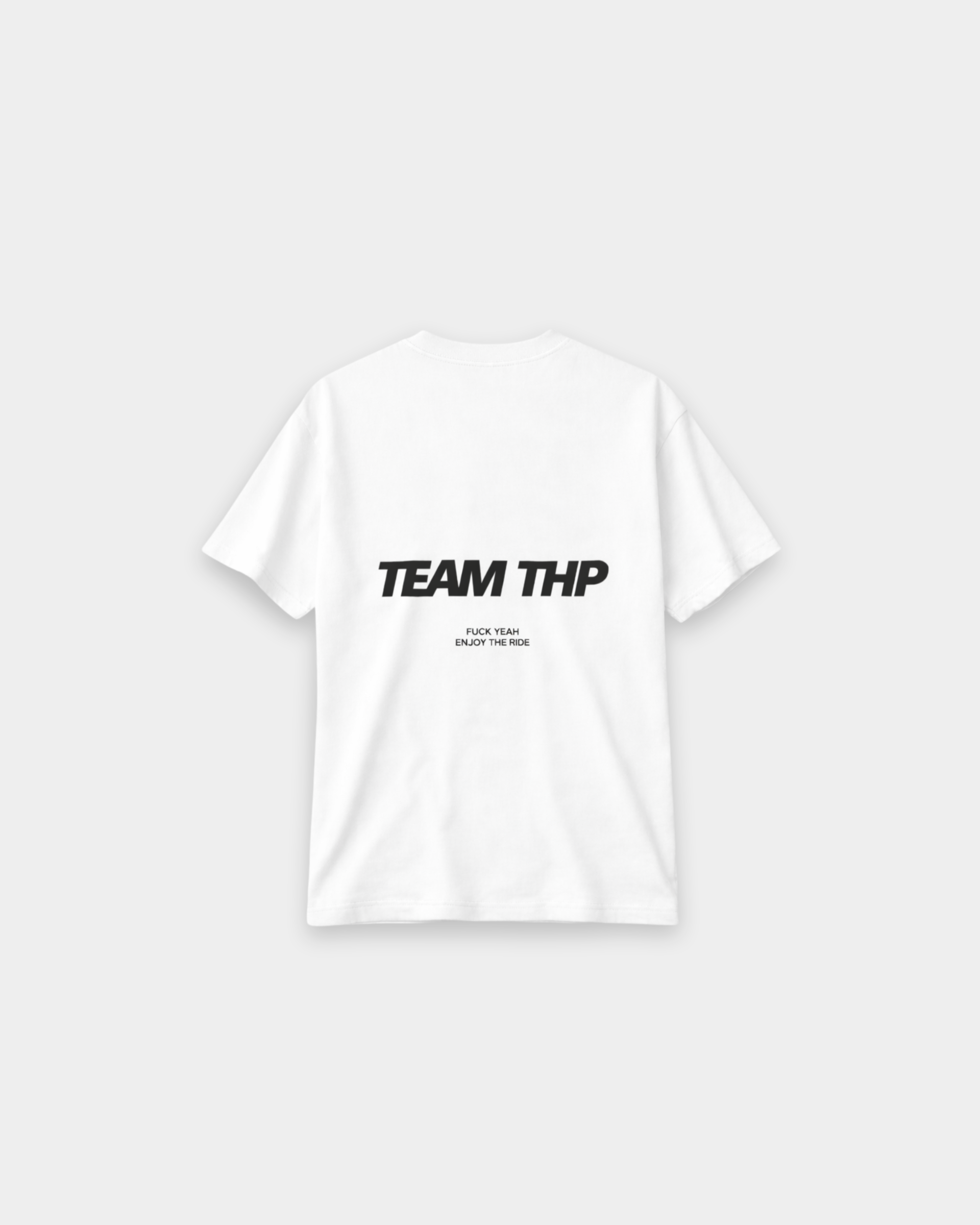 T-Shirt TEAM THP – Oversized Edition Blanco The Happiness Project