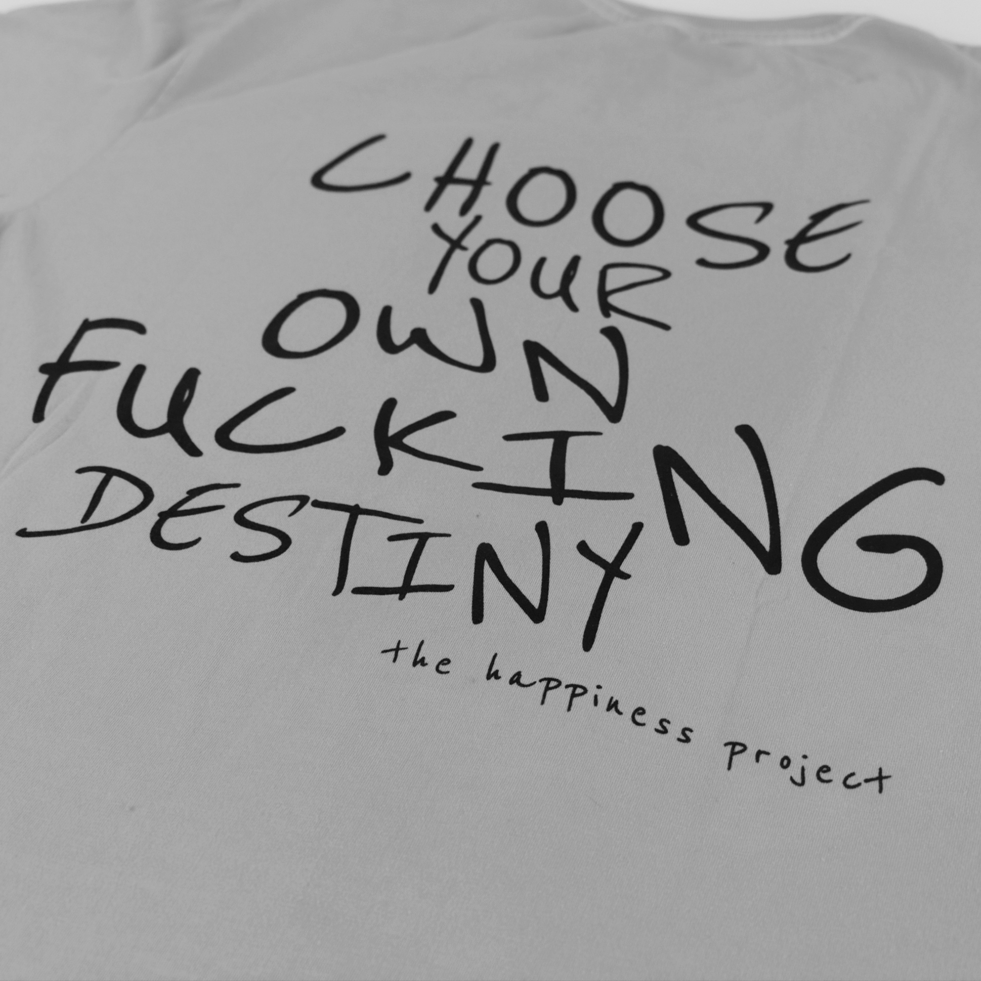 T-Shirt Basic THP Choose Your Destiny The Happiness Project