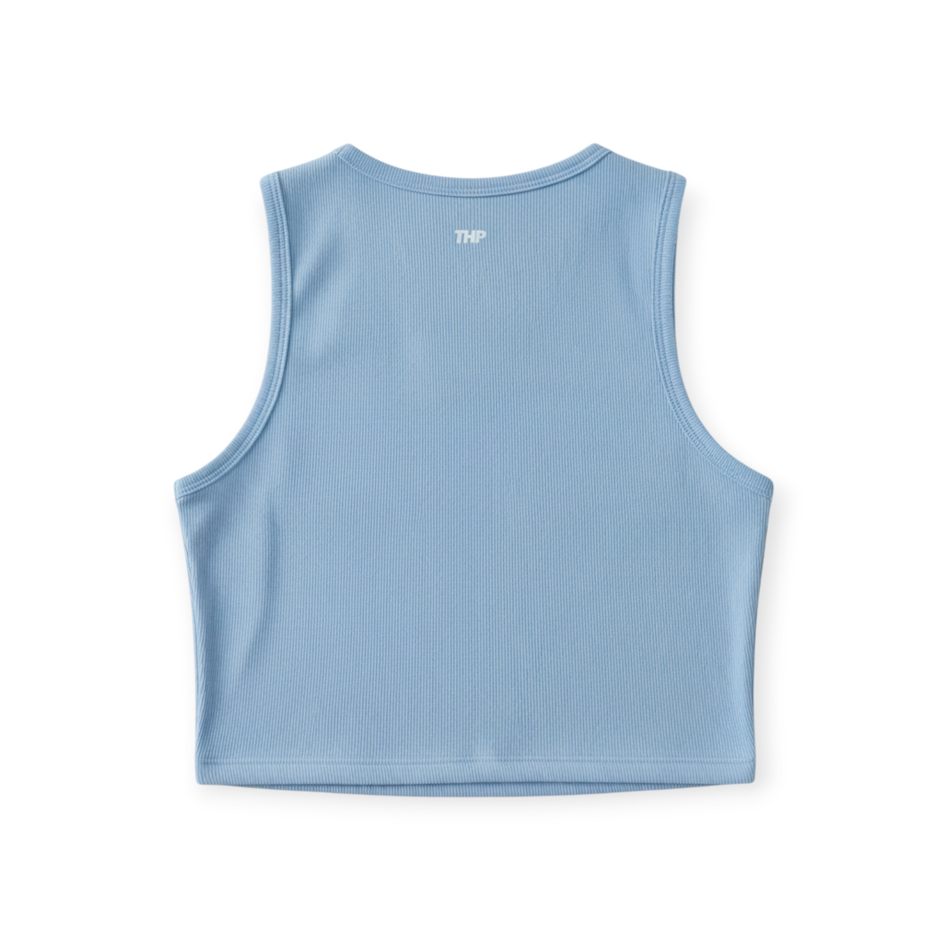 Tank Crop THP– Here & Now Edition Azul Cielo The Happiness Project