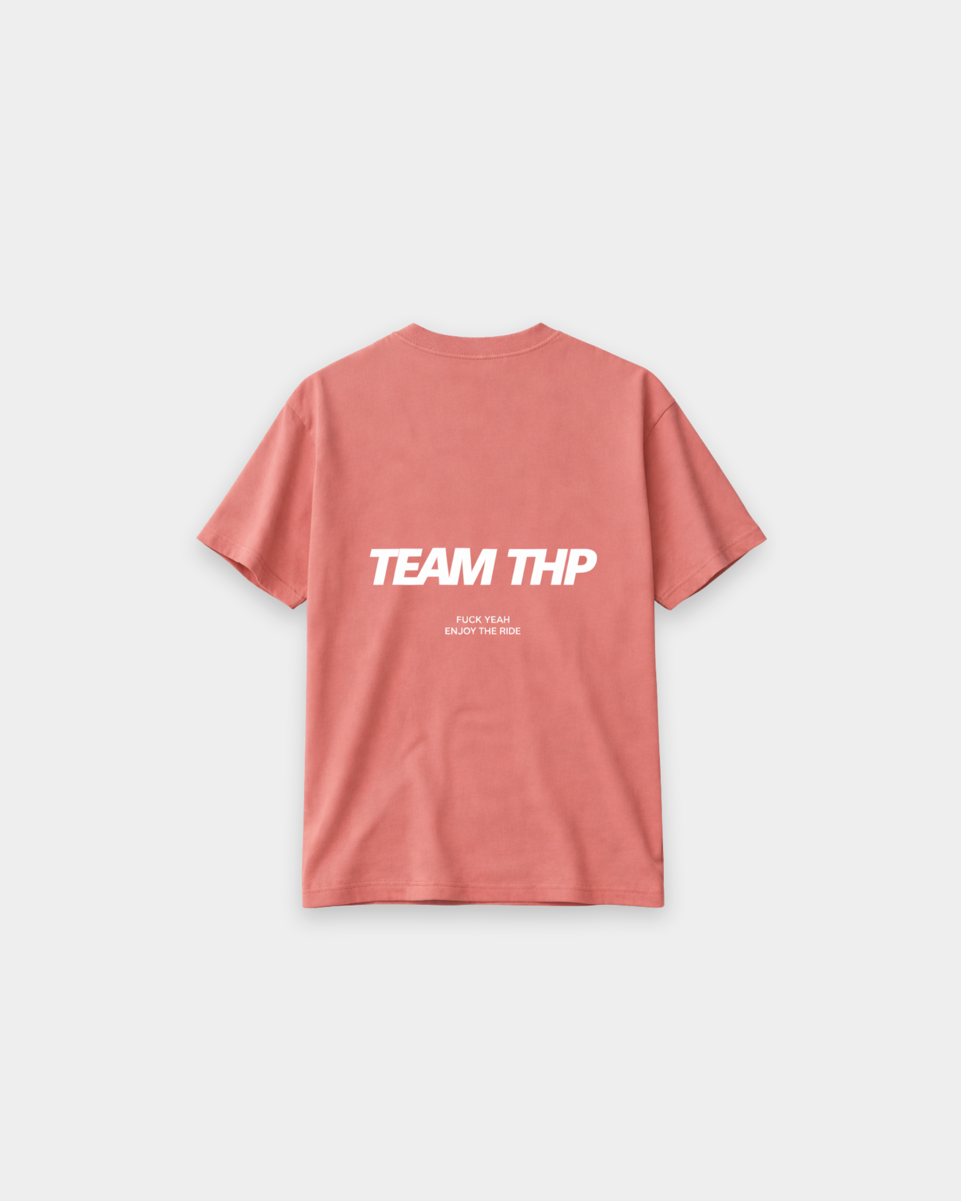 T-Shirt TEAM THP – Oversized Edition Rosa The Happiness Project