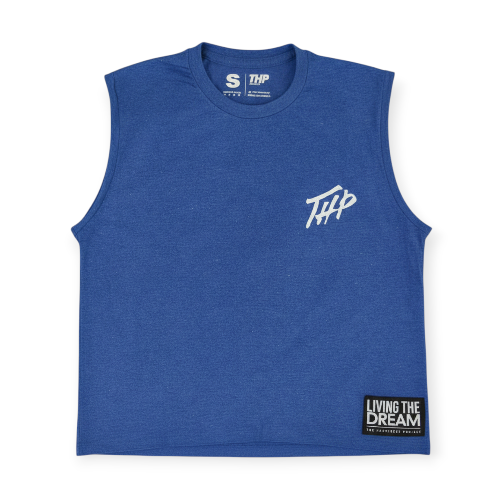 T-Shirt Basic Tank - Tank Crop THP Cut Edge The Happiness Project