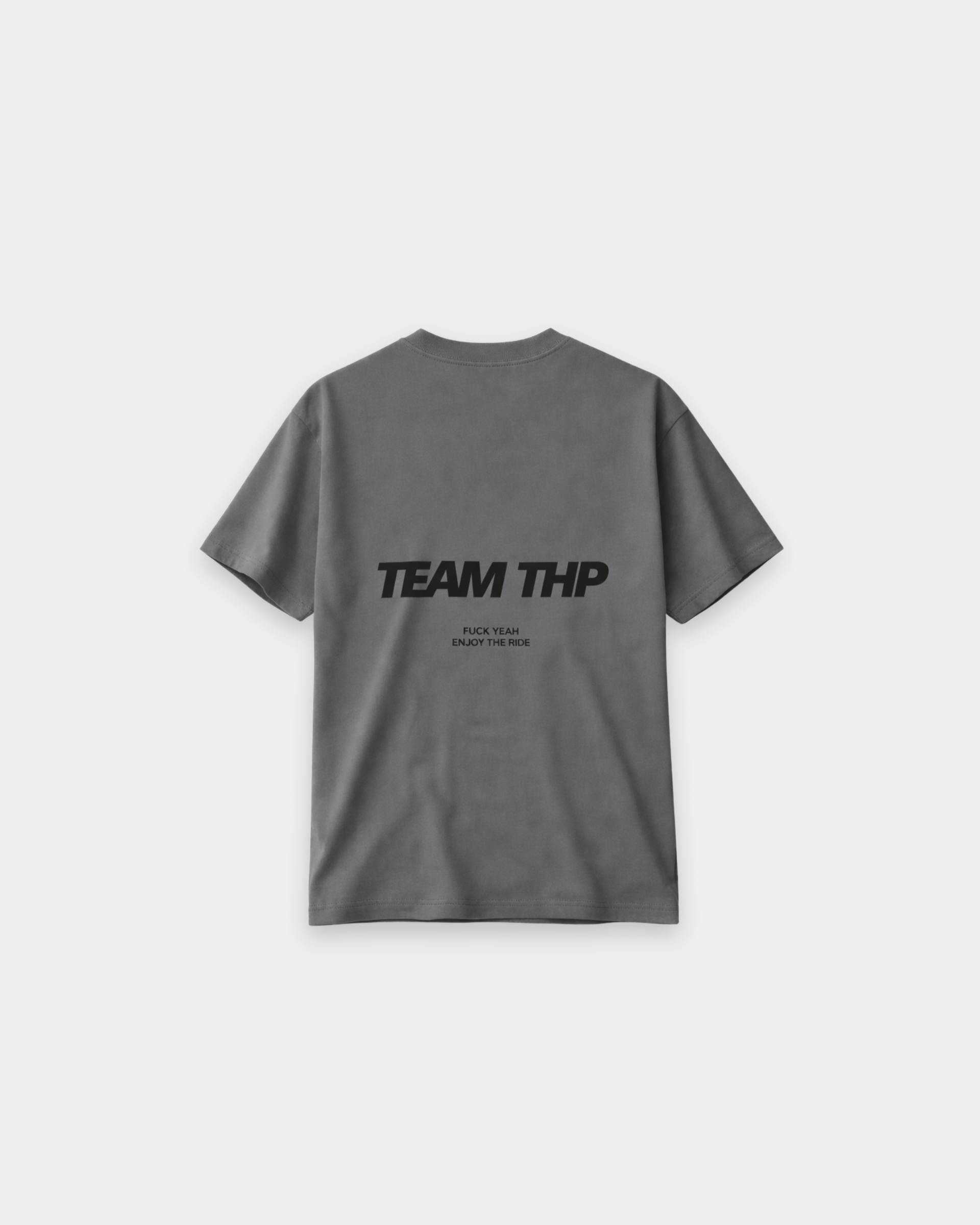 T-Shirt TEAM THP – Oversized Edition Gris The Happiness Project