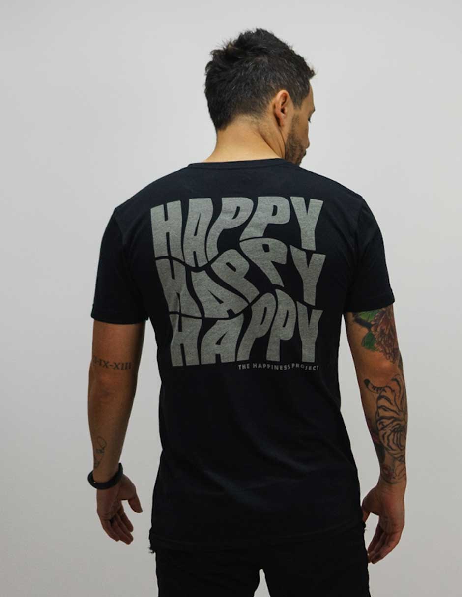 T-shirt Basic THP Happy x3