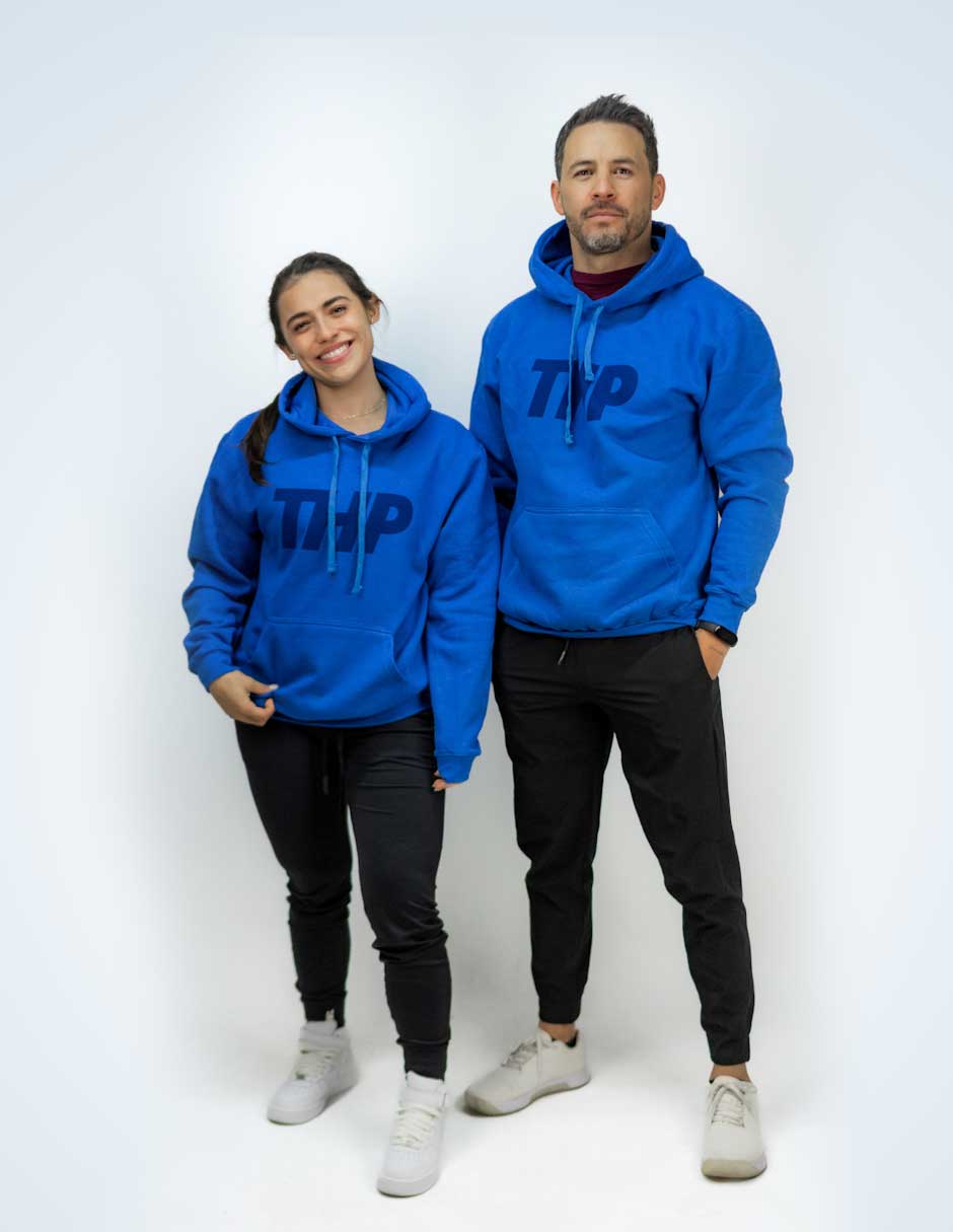 Sudadera Hoodie THP Sweatshirt Azul Rey The Happiness Project