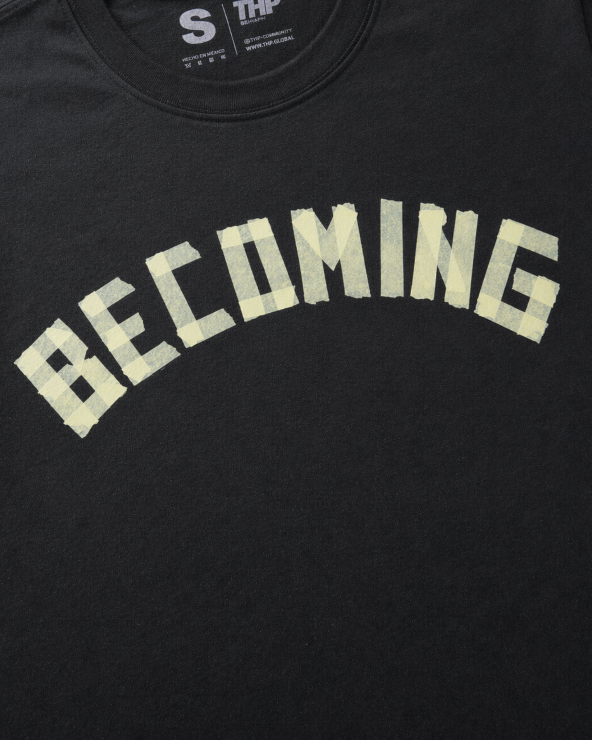 T-Shirt Oversize Masking Tape THP The Happiness Project