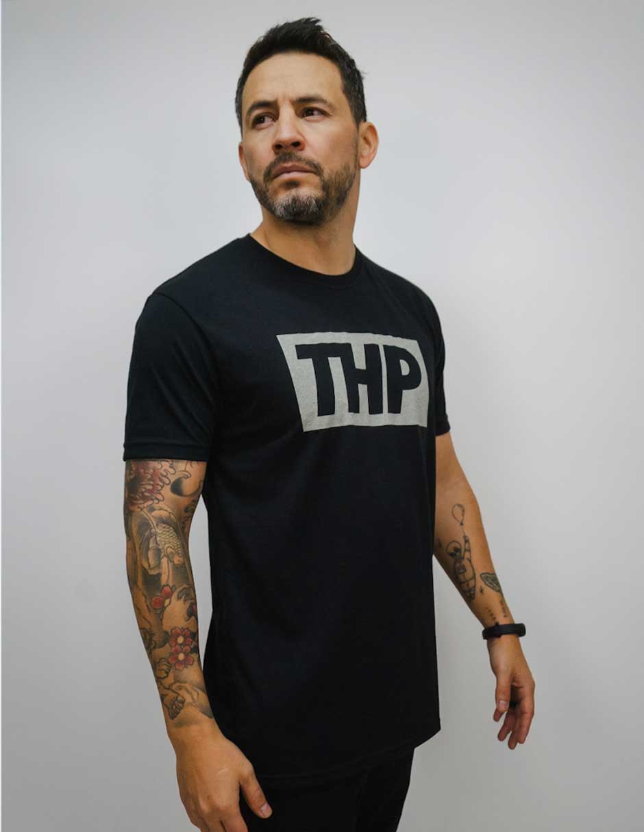 T-Shirt Basic THP White Box The Happiness Project